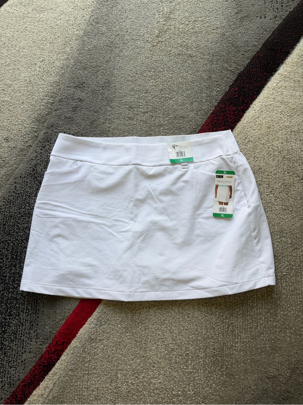 Greg Norman White Play Dry Skort